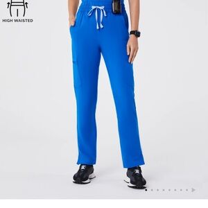NWT Figs Dowa Women's Royal Blue Scrub Pants